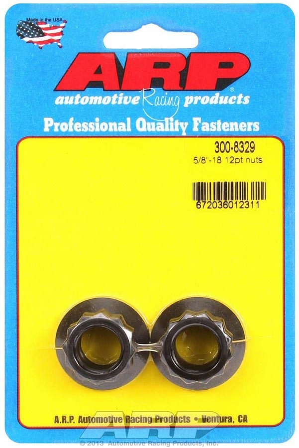 ARP 300-8329 5/8-18 12pt. Nuts (2)