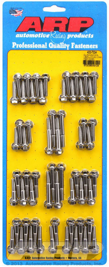 ARP 400-7534 Valve Cover Bolt Kit 6pt GM Duramax 6.6L