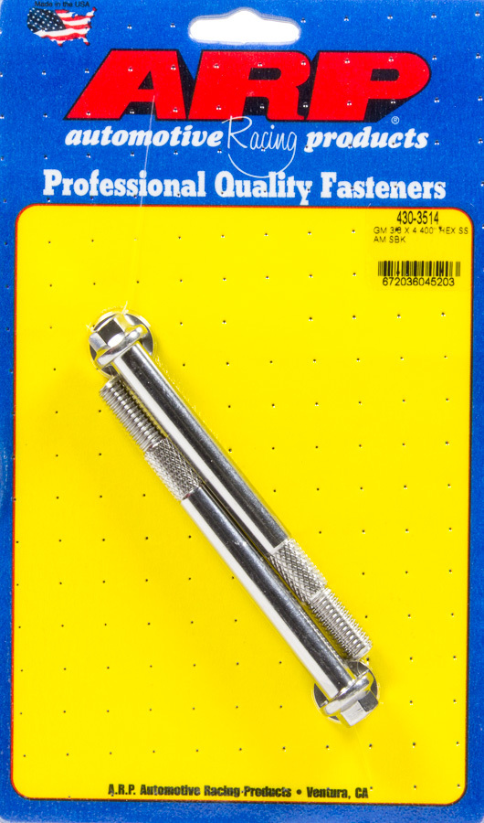 ARP 430-3514 S/S Starter 6pt Bolt Kit 3/8-16 x 4.400 UHL