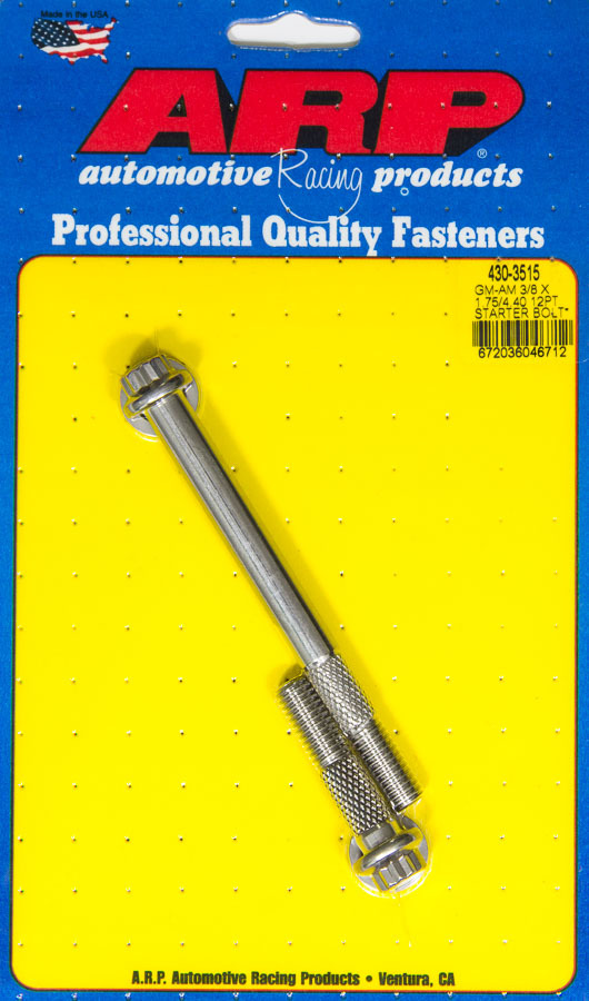 ARP 430-3515 S/S Starter 12pt Bolt Kit