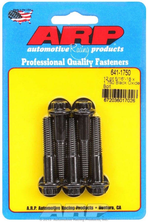 ARP 641-1750 Bolt Kit - 12pt 5pk 5/16-18 x 1.750