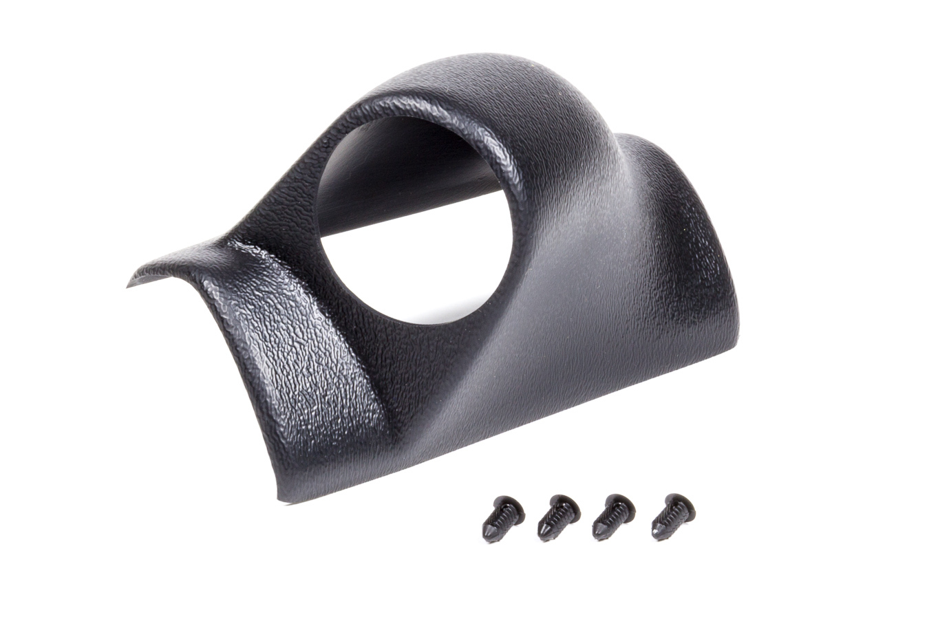 Auto Meter Gauge Pod, Gauge Works, One 2-1/16" Diameter Gauge, Pillar, Plastic, Black, Ford Mustang 1979-93, Each