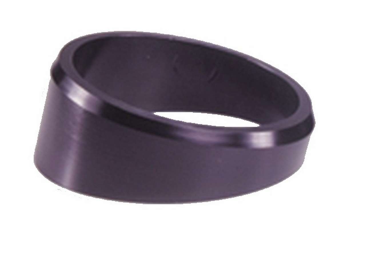 Auto Meter Gauge Angle Ring, 2-1/16" Gauges, Plastic, Black, Set of 3