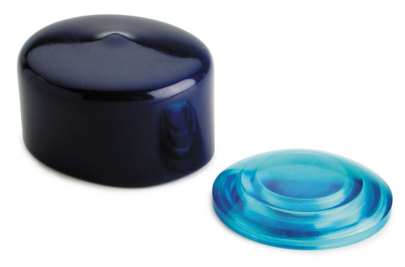 Auto Meter Shift Light Lens, Plastic, Blue, Night Cover Include, Autometer Large Warning/Shift Lights, Kit