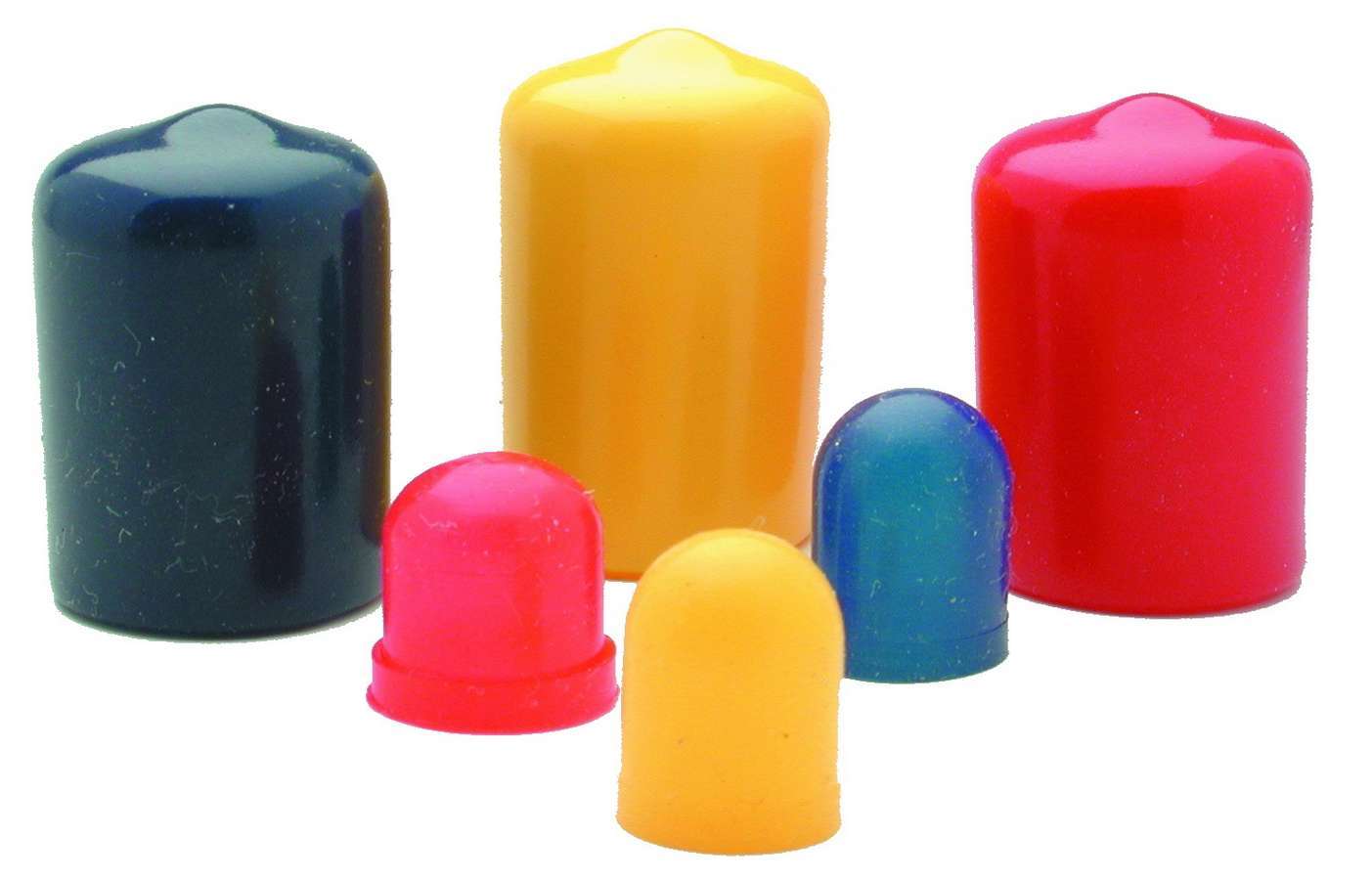Auto Meter Shift Light Colored Cover, Rubber, Blue/Yellow/Red, Kit