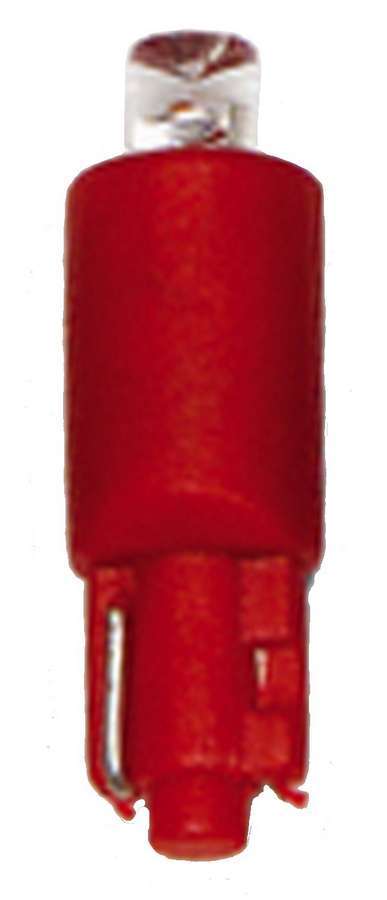 Auto Meter LED Light Bulb, Red, Autometer Twist" Sockets, Each