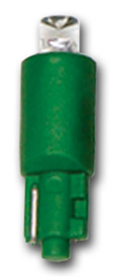 Auto Meter LED Light Bulb, Green, Autometer Twist" Sockets, Each