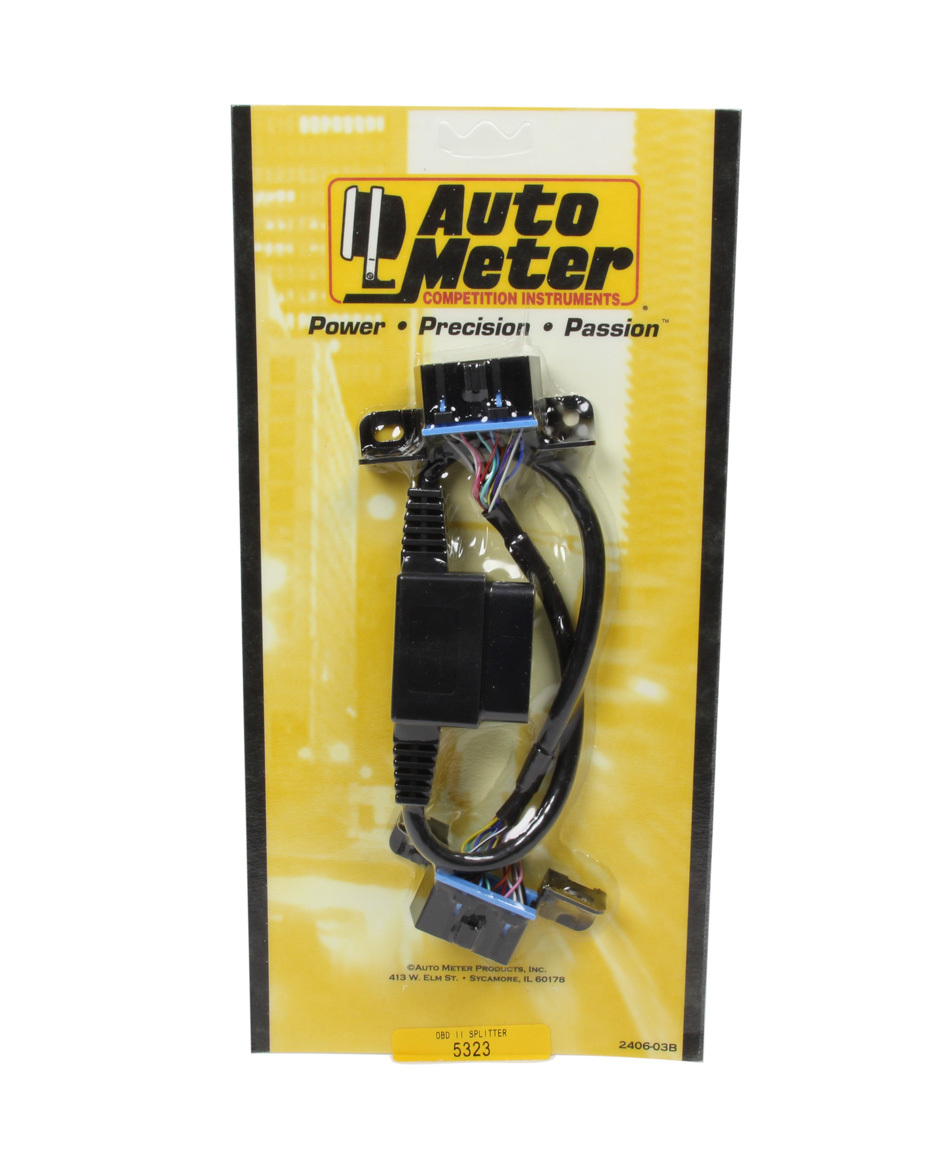 Auto Meter Data Transfer Cable, ODB-II Signal Splitter, Various Autometer Devices, Each