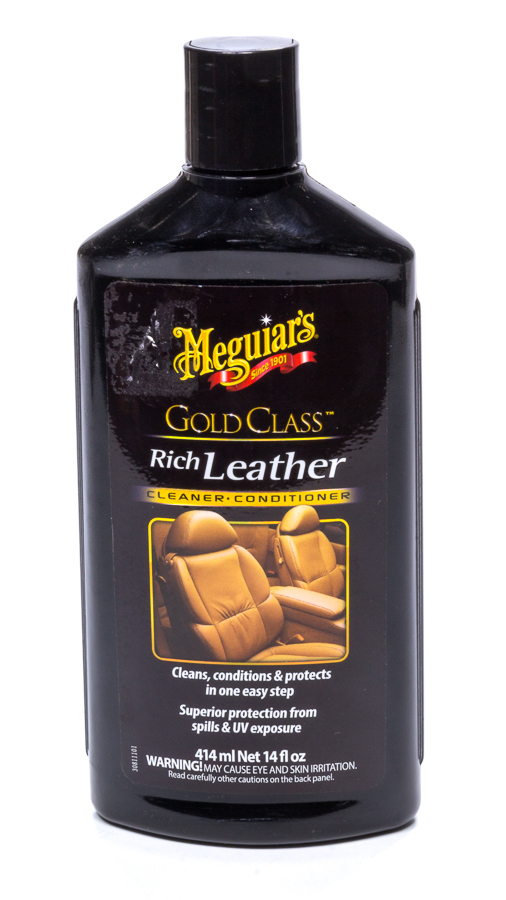 ATP Chemicals & Supplies Leather Cleaner, Maguire's Gold Class, 14.00 oz Bottle, Each