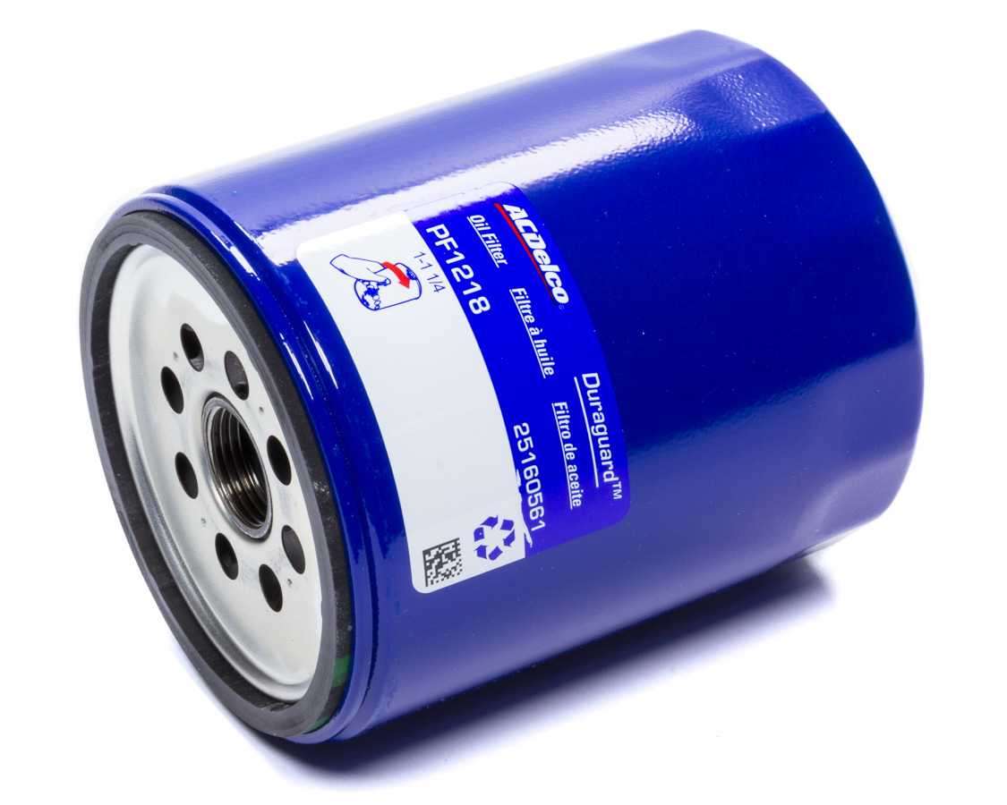 ATP Chemicals & Supplies Oil Filter, Canister, Screw-On, 3/4-16 in Thread, Steel, Blue, GM, Each