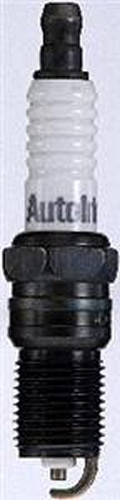 AUTOLITE Spark Plug, 14 mm Thread, 0.708" Reach, Tapered Seat, Resistor, Each