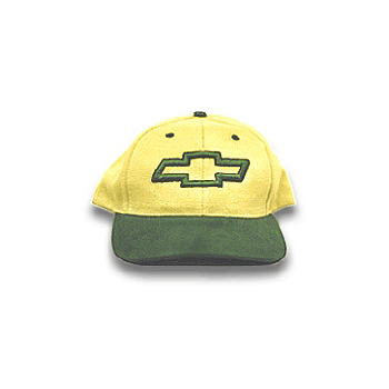 Chevrolet Green Bowtie Low Profile Brushed Cotton Twill Hat B&B Tee's -
