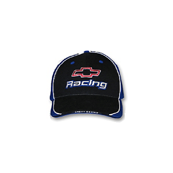 Chevy Racing Blue Low Profile Cotton Twill Hat B&B Tee's -