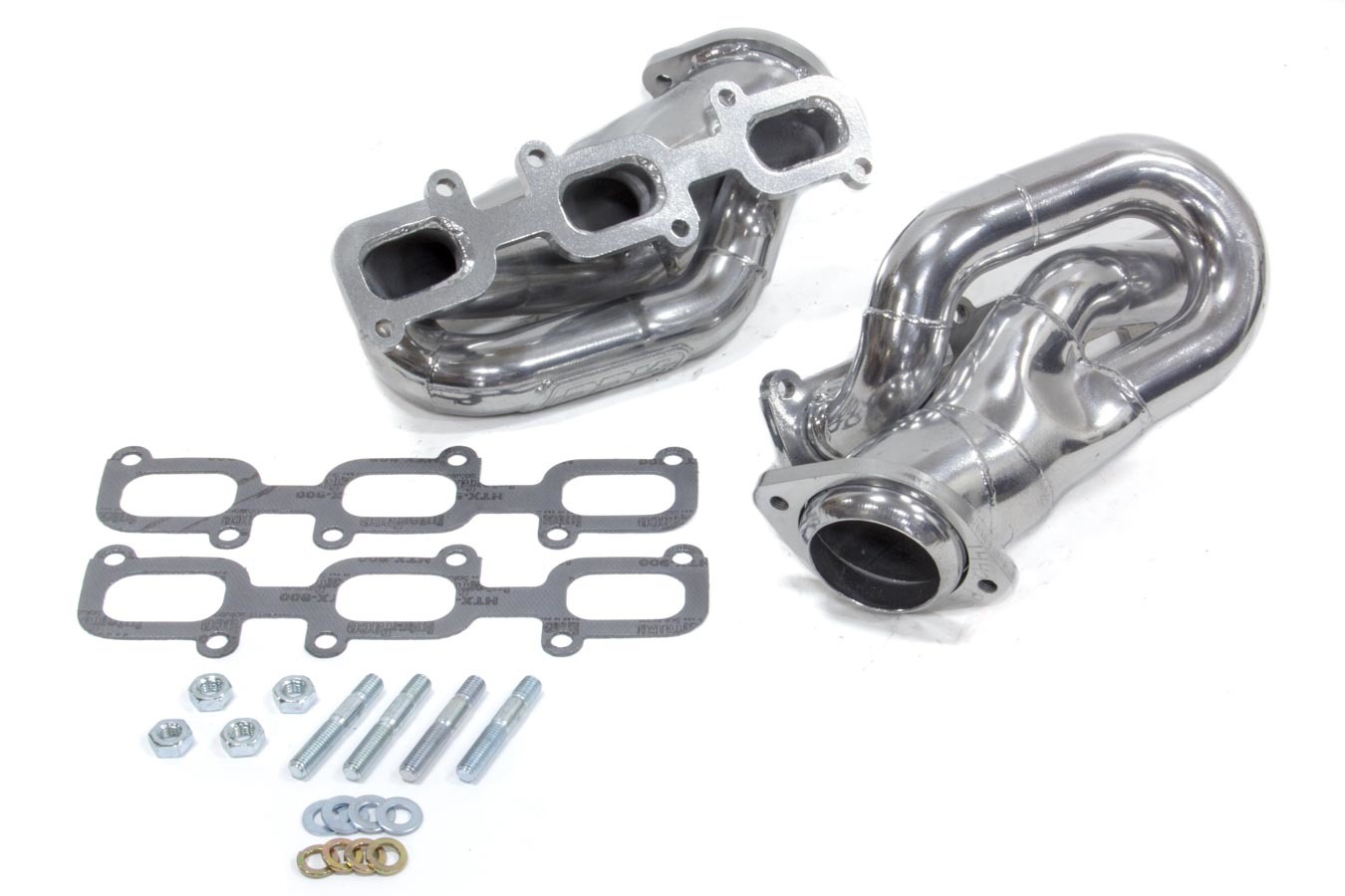 BBK Headers, Tuned Length Shorty, 1-5/8" Primary, Stock Collector Flange, Steel, Metallic Ceramic, Ford V6, Ford M