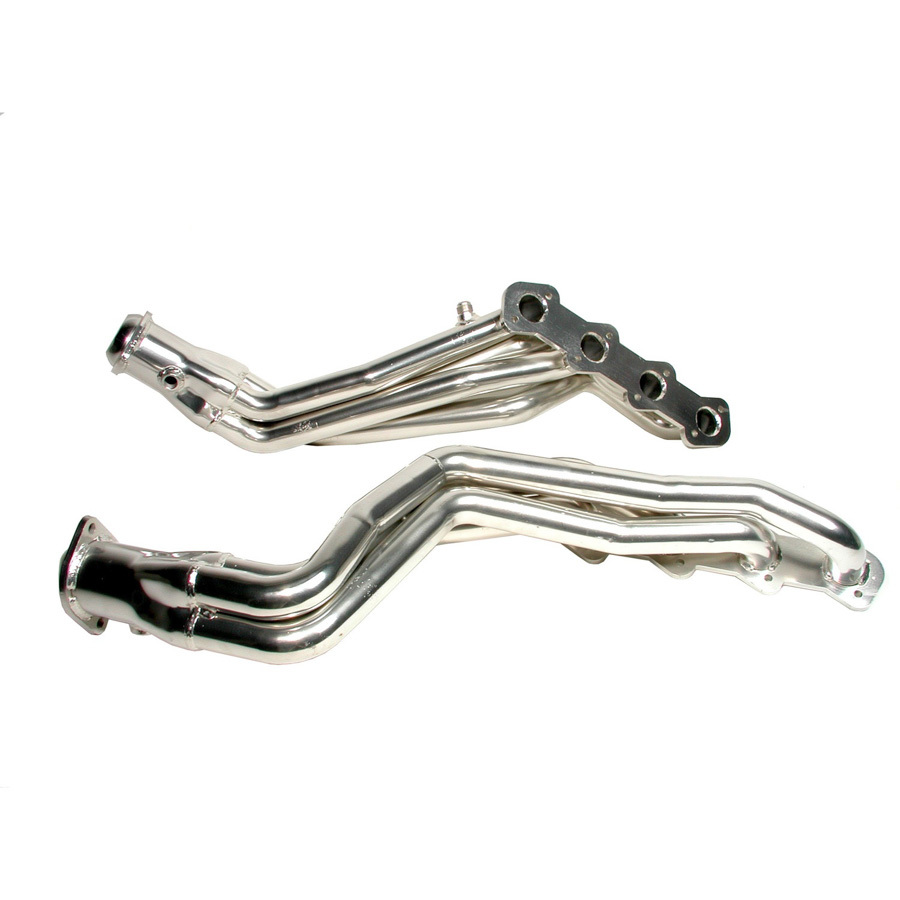 BBK Headers, Long Tube, 1-5/8" Primary, 3" Collector, Steel, Metallic Ceramic, Ford Modular, GT/Bullitt, Ford Must