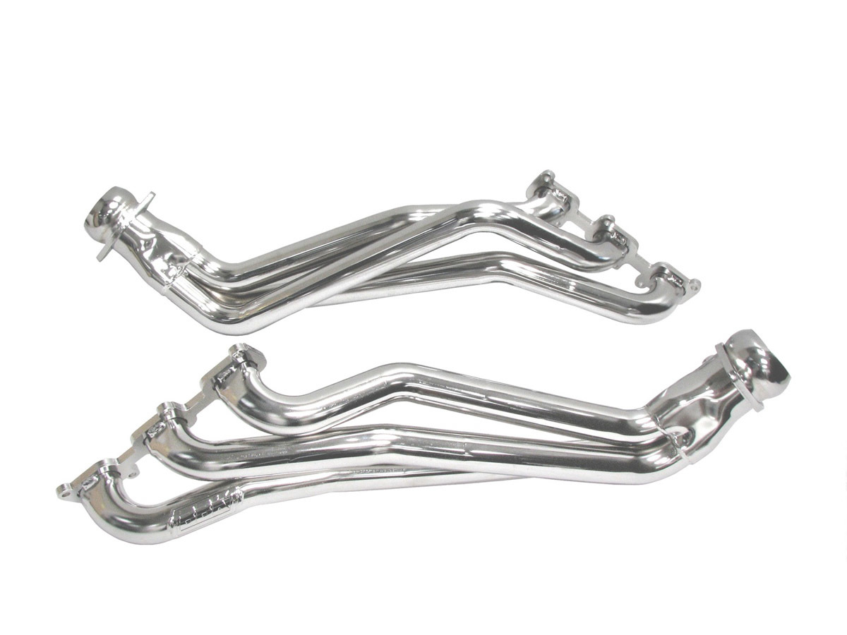 BBK Headers, Long Tube, 1-3/4" Primary, 2-1/2" Collector, Steel, Metallic Ceramic, Ford V6, Ford Mustang 2011-14,