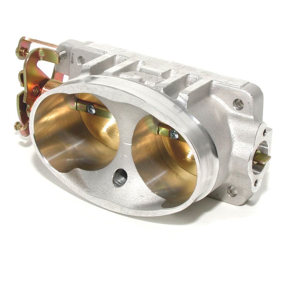 BBK Throttle Body, Power Plus, Stock Flange, 65 mm Twin Blade, Aluminum, Natural, 3/4-Valve, Ford Modular, Each