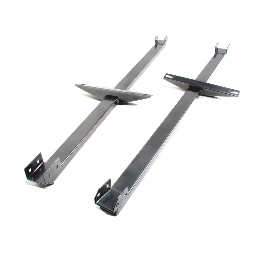 BBK Subframe Connectors, Gripp, Bolt-On, seat Support Brackets, Steel, Gray Powder Coat, Ford Mustang 1994-2004, K