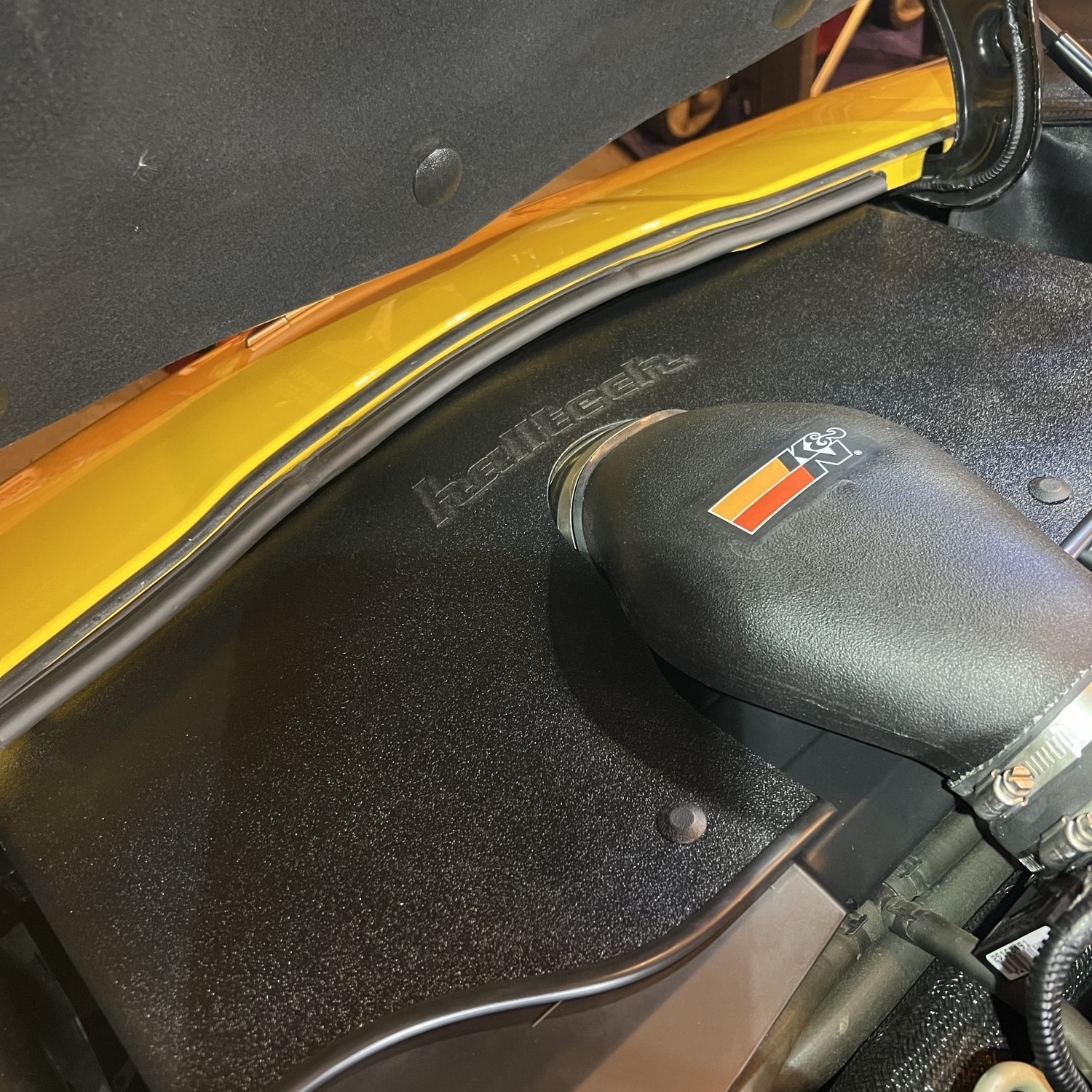 Halltech Corvette C6 KN Beehive Heat Shield
