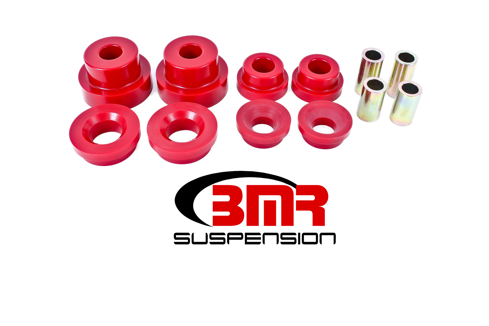 BMR Suspension Rear Cradle Bushing, Pro Version, Polyurethane, Black, Chevy Camaro 2010-14, Kit