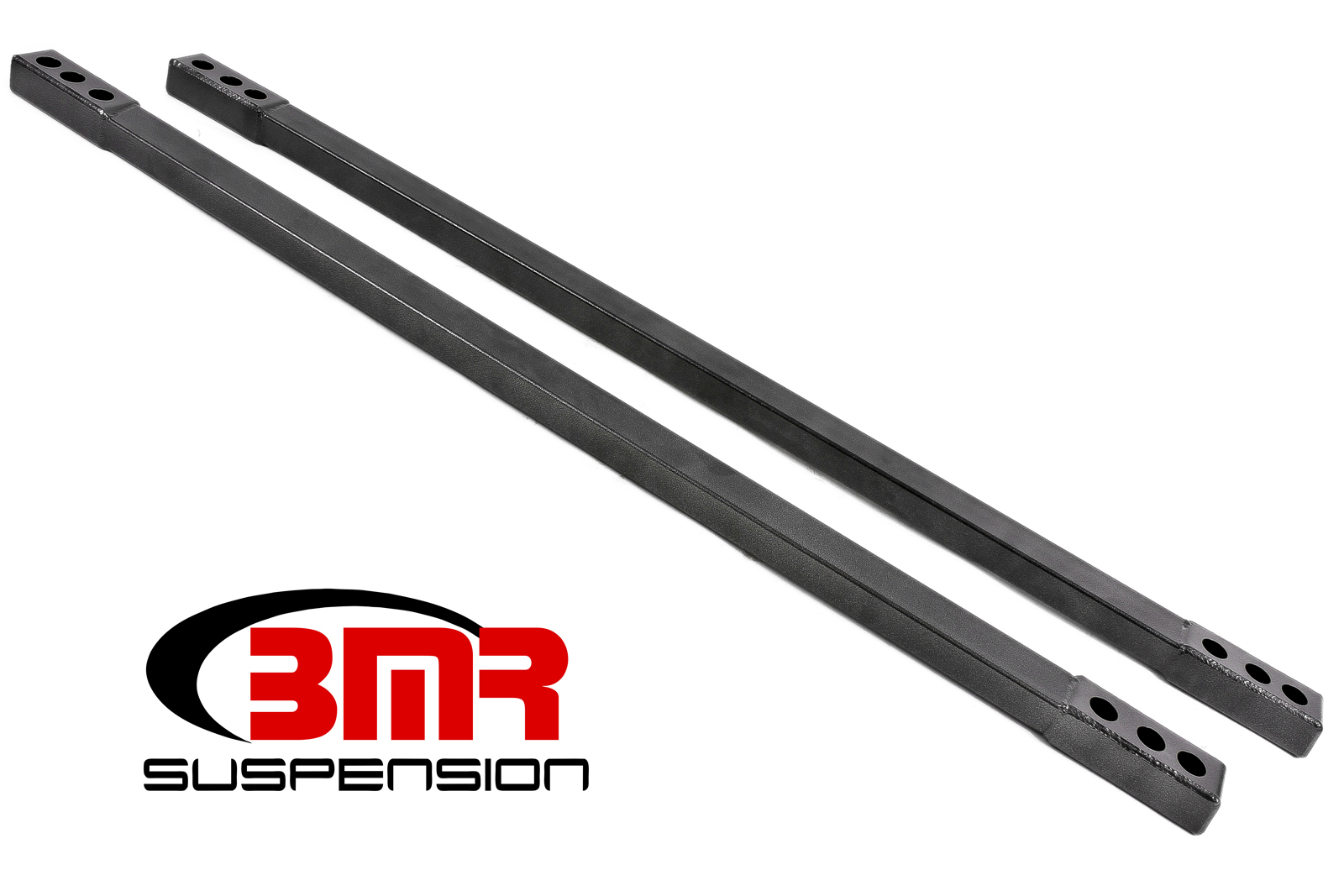 BMR Suspension Jacking Rails, Steel, Black Powder Coat, Ford Mustang 2015-16, Pair