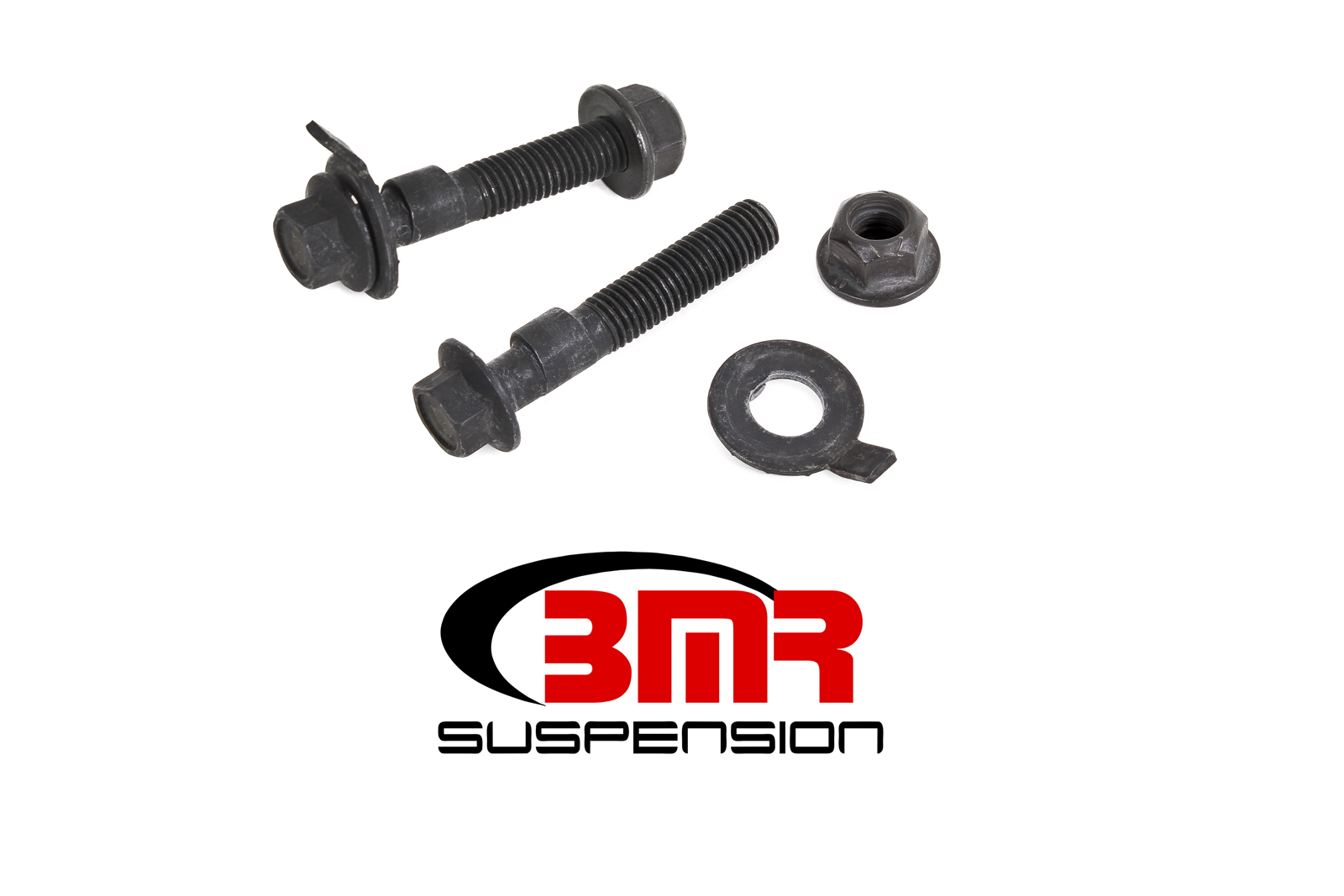 BMR Suspension Camber Bolt, Front, Steel, Black Oxide, Ford Mustang 2015-16, Kit