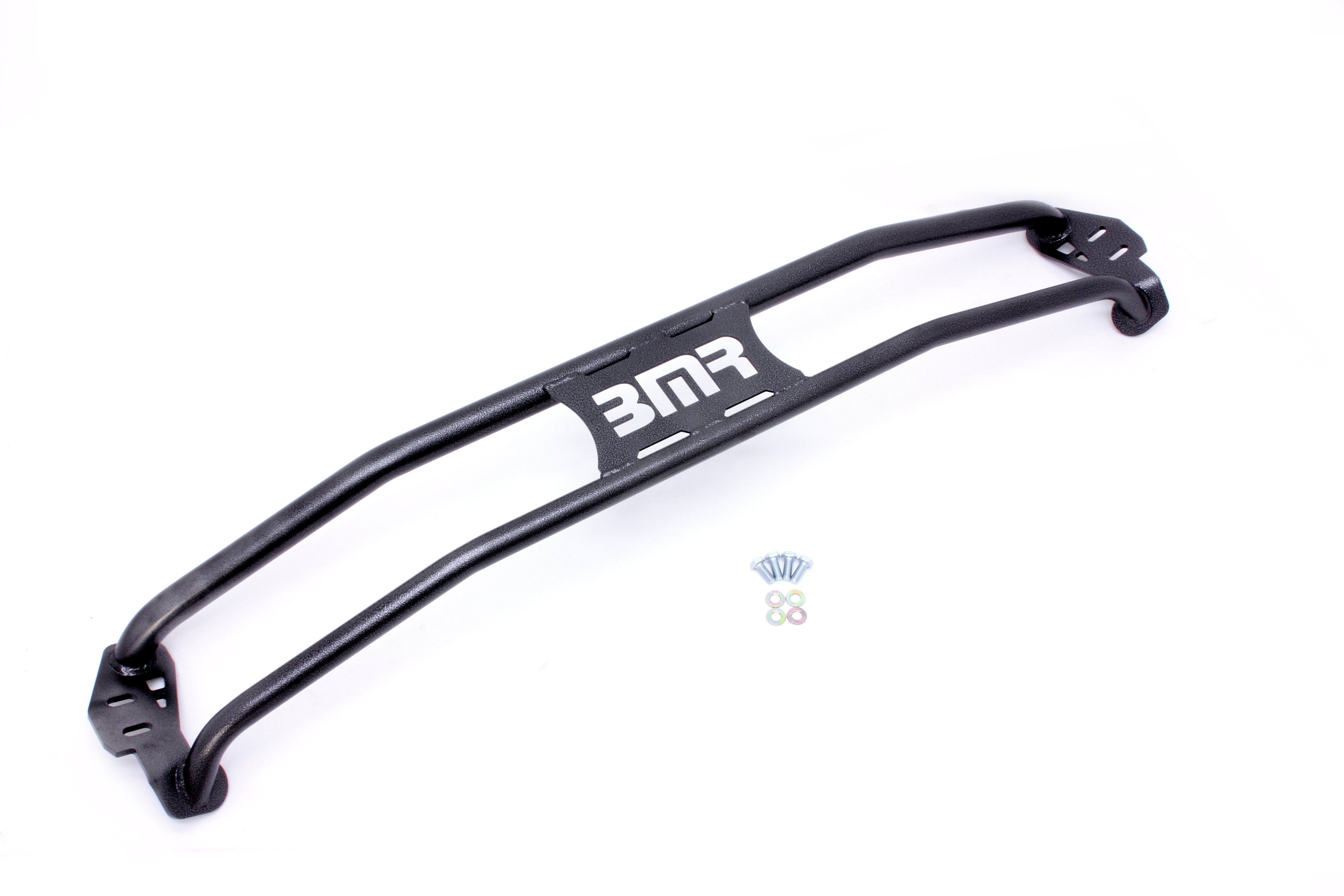 BMR Suspension Strut Tower Brace, Tubular, Steel, Black Powder Coat, Chevy Camaro 2010-15, Each