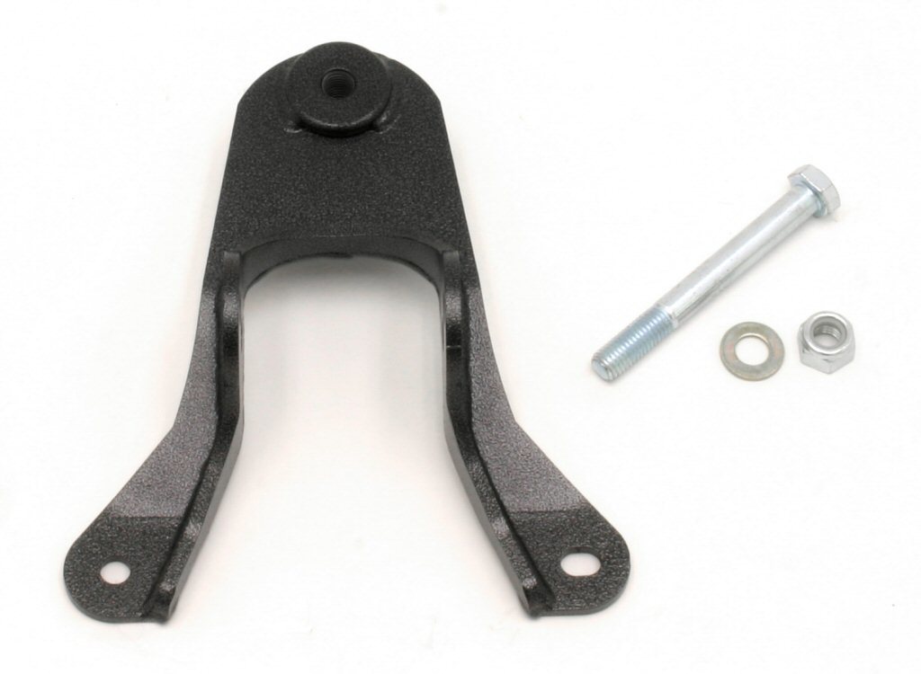 BMR Suspension Control Arm Bracket, Relocation, Upper, Bolt-On, Steel, Black Powder Coat, Ford Mustang 2005-10, Kit