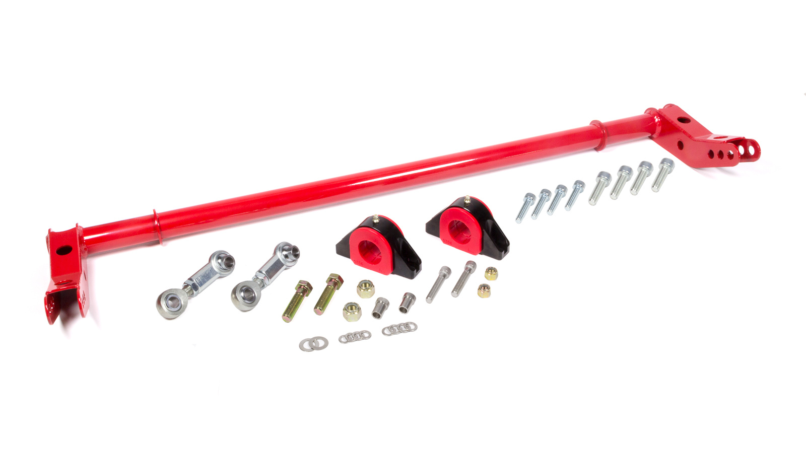 BMR Suspension Sway Bar, Xtreme Anti-Roll, Rear, Steel, Red Powder Coat, Chevy Camaro 2010-15, Kit