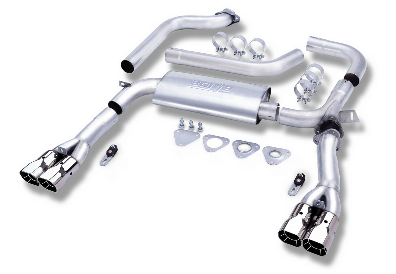 S-Type Cat-Back Exhaust System, 1995-1997 Camaro SS/Camaro Z28/Pontiac Firebird/
