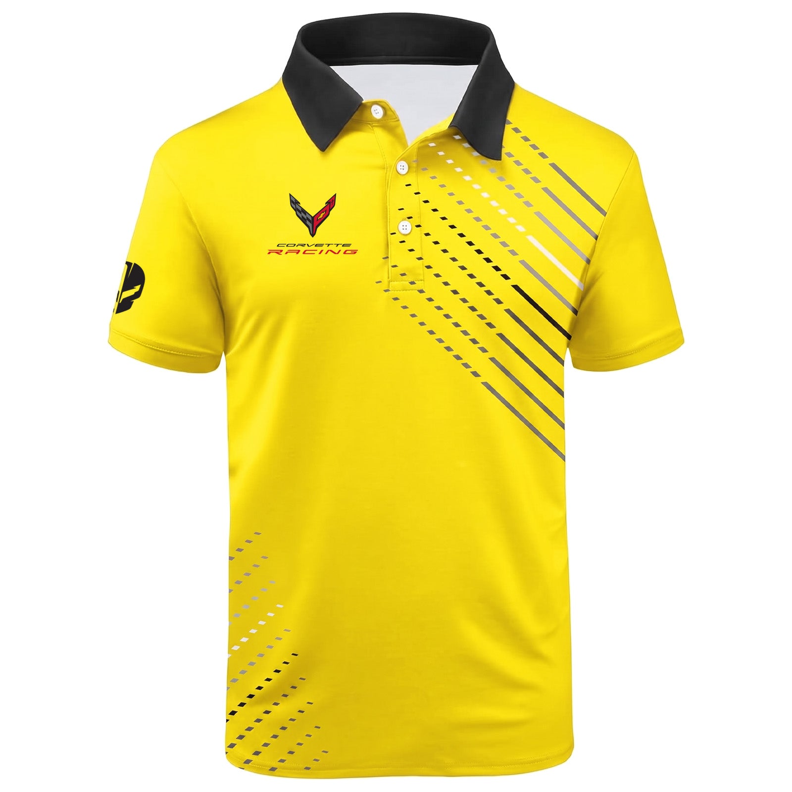 Corvette Racing Trackside Polo Moisture Wicking UPF 50+
