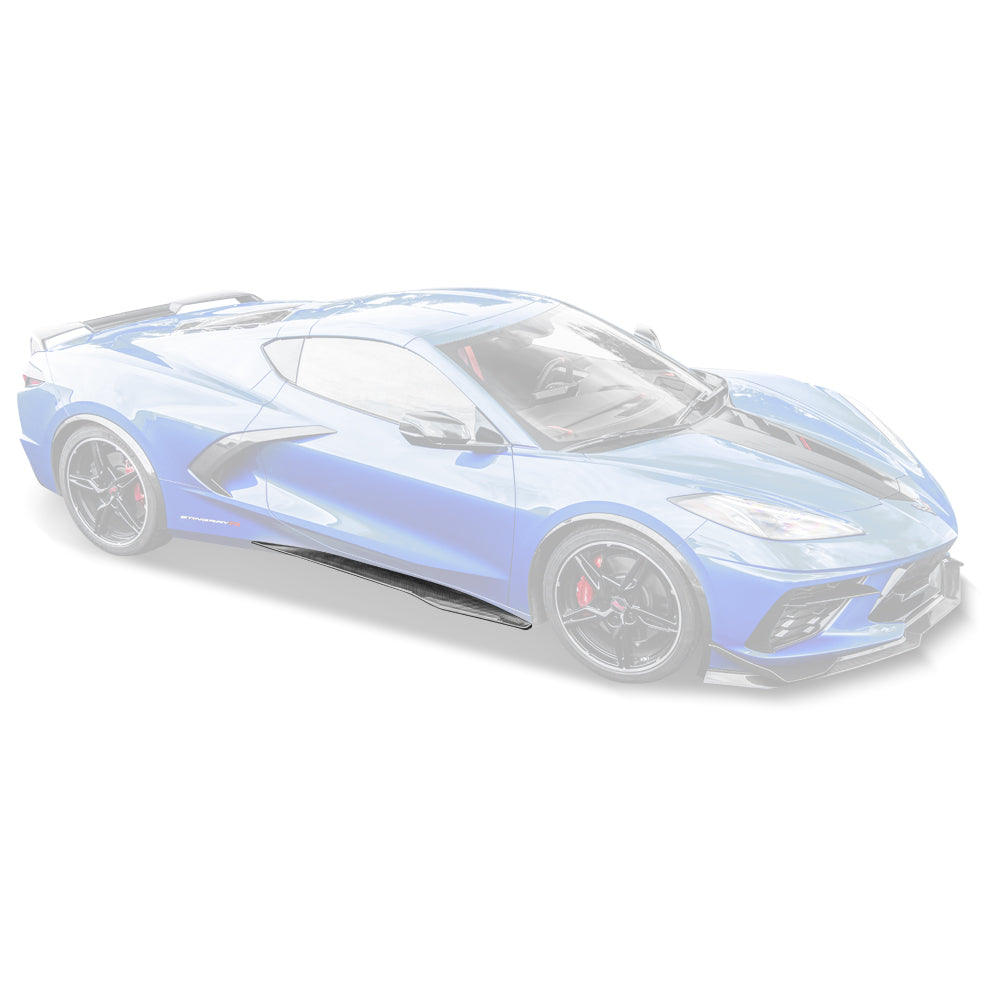 EOS C8 Corvette Z06 Conversion Side - Hydro Carbon Fiber, C8 Corvette Stingray