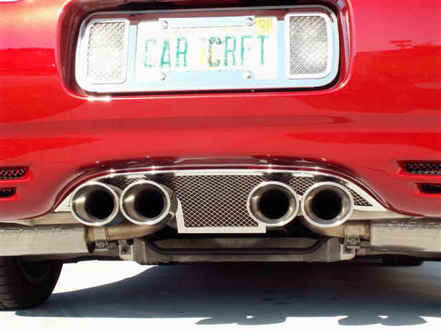 C5 Corvette Laser Mesh Stock Filler Panel