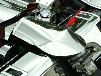 Corvette C5 Factory Air Bridge Cover