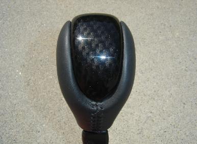 C6 Corvette 05 & UP Custom Carbon Finished SHIFT KNOB TOP CAP AUTOMATIC 06-2013