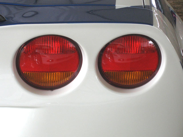 EU rear light, indicators, brake and tail light:
