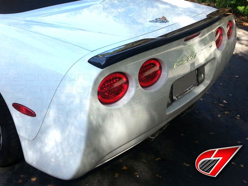 Corvette C5, ZR1 style Rear Spoiler, Gloss Black