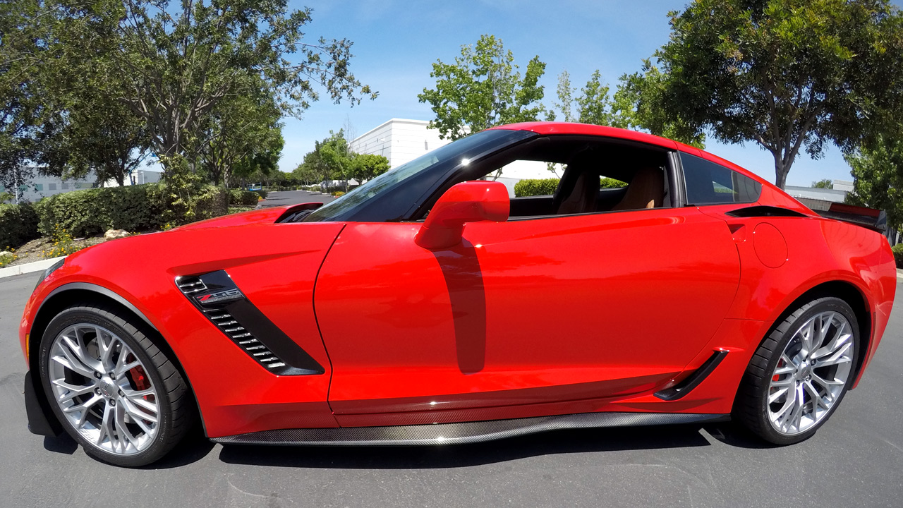 C7 Corvette,  GTX Side skirt set,  Carbon Fiber