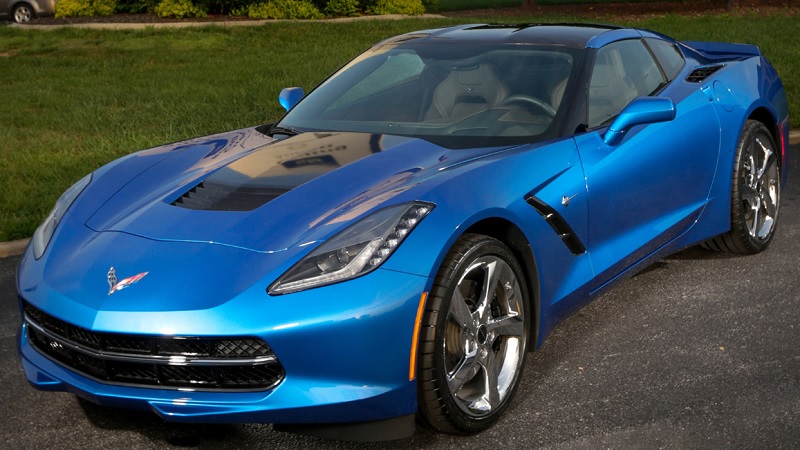 C7 Corvette, Stinger Custom Hood and Body Stripe Kit