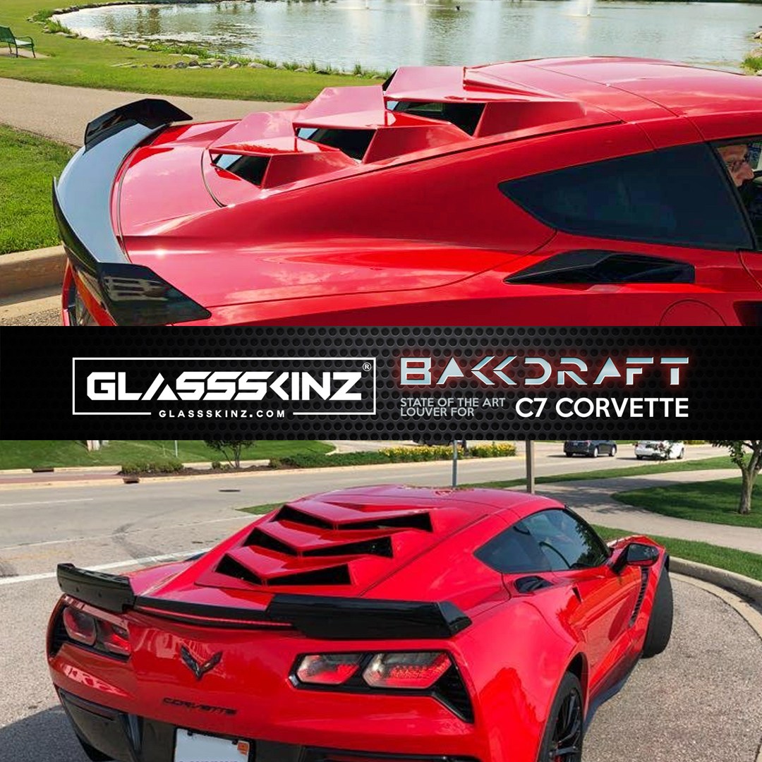 c7 corvette side window louvers