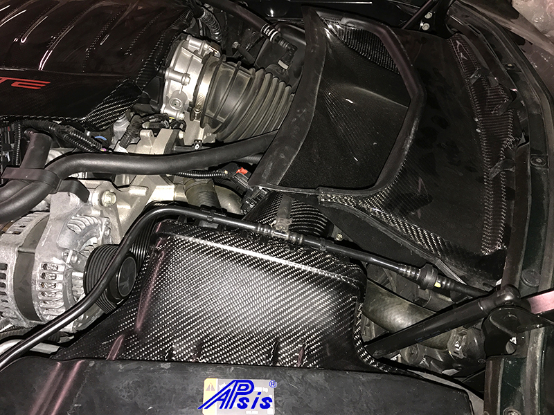 APsis C7 Corvette Z06/GS 14UP Laminated Carbon Fiber Air Filter
