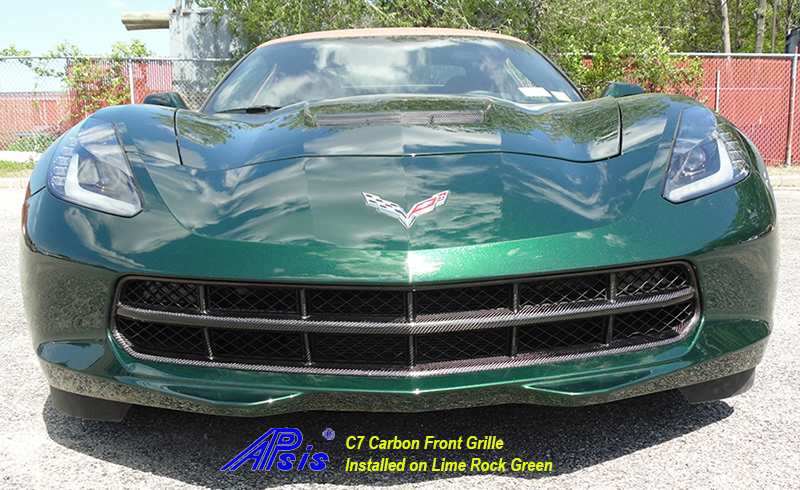 C7 Corvette 14-19 Laminated Carbon Fiber Front Grille $798.00 + Core $300.00