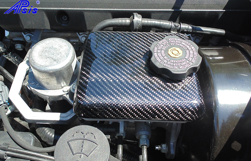 C7 Corvette 14-19 Laminated Carbon Fiber Master Cylinder Cover Overlay $398.00