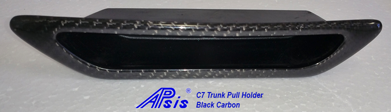 C7 Corvette 14-19 Laminated Carbon Fiber Trunk Pull Handle $368.00, Core $30.00