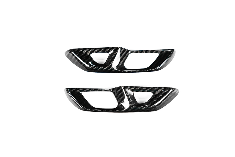 2020-23 CCS C8 Corvette Carbon Fiber Lock Trim Overlay