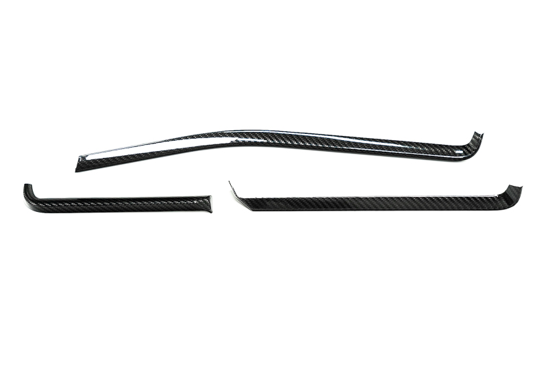 2020-23 C8 Corvette Carbon Fiber Interior Trim - 3 Pc Kit