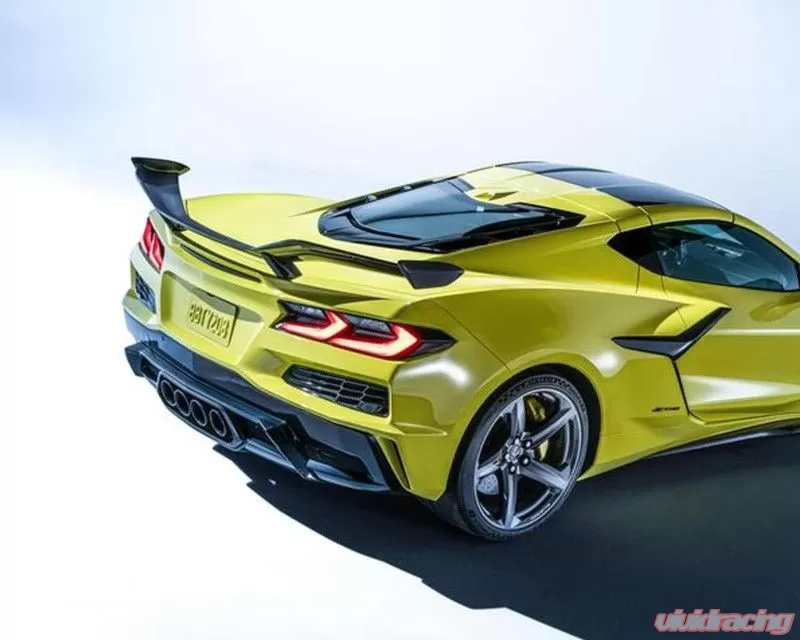 C7 Carbon Z07 High Wing For Z06 Painted Carbon Flash w/ Chassis-Mount Bracket system Chevrolet Corvette C8 Z06 2023