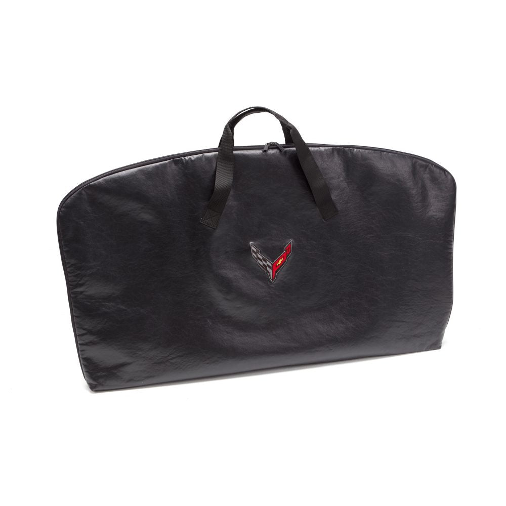 C8 Corvette Roof Panel Storage Bag With C8 Cross Flags Logo, C8