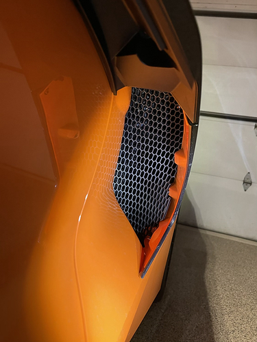 2020+ Corvette C8 Engine Intake Grille Screens - Radiator Grille Store
