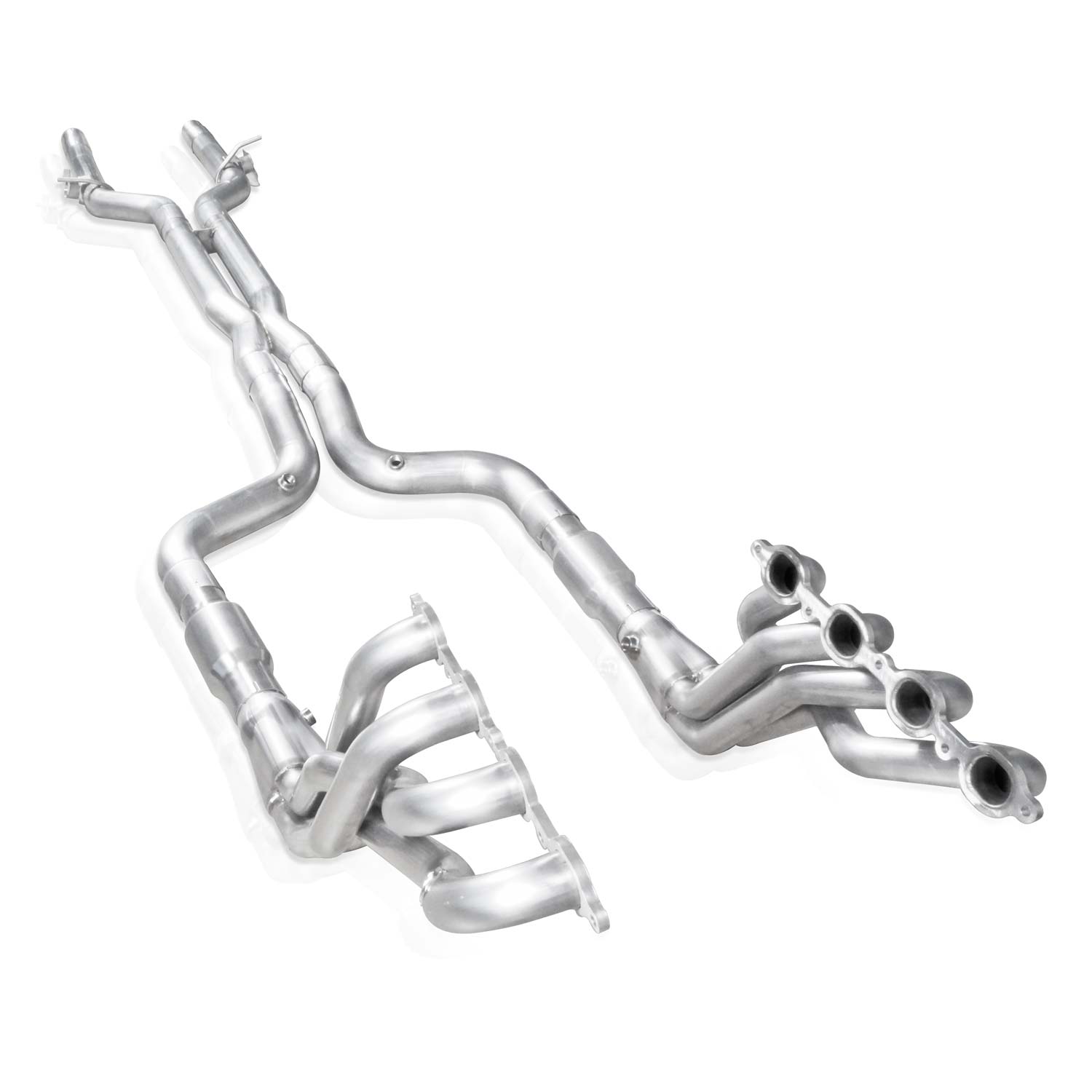 2016-2021 Camaro SS 6.2L SW Headers 1-7/8" Pri. X-Pipe Catted, Valve Delete Factory Connect